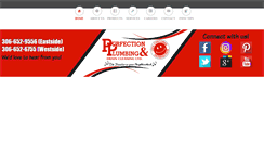 Desktop Screenshot of perfectionplumbing.ca